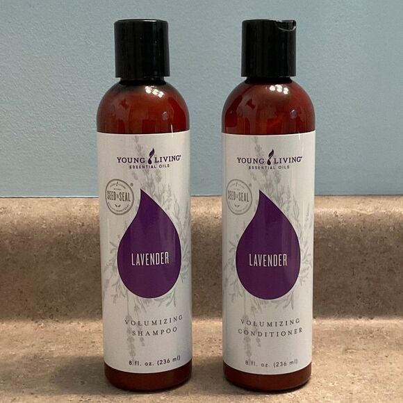 Young Living Lavender Shampoo & Conditioner Set-8 fl oz each- new sealed - Picture 1 of 9